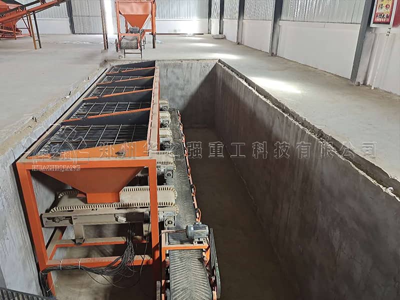 豬糞有機肥發酵造粒生產線