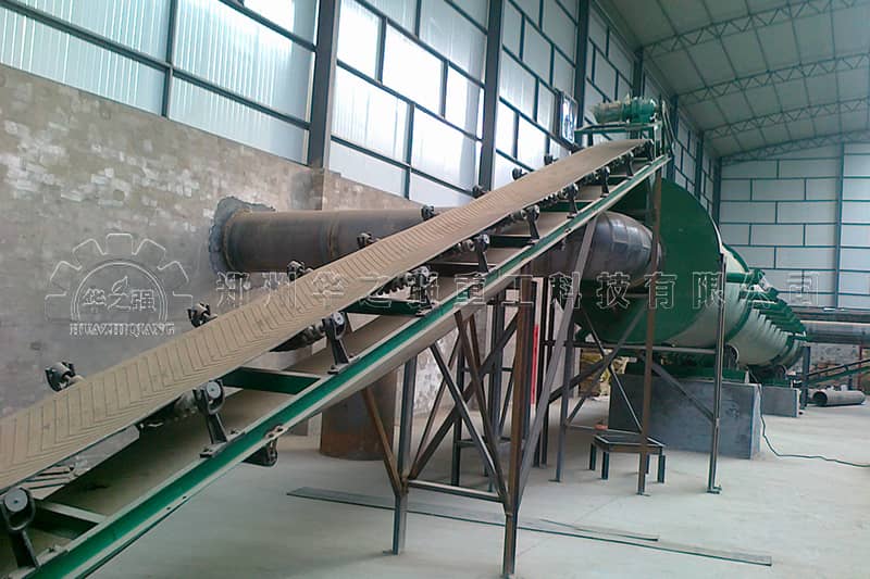 內蒙五原有機肥設備生產線現場